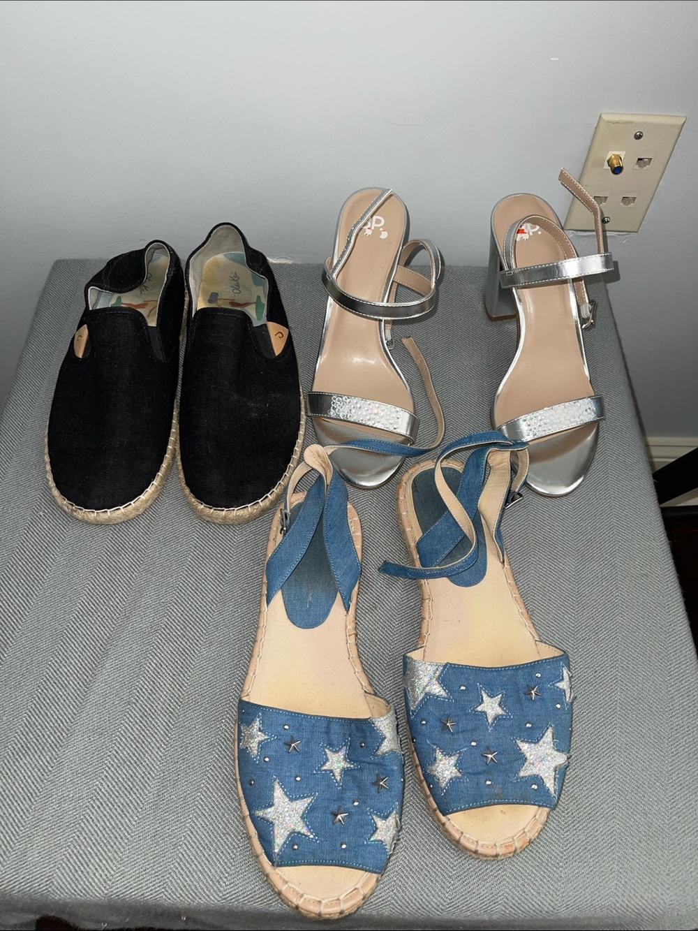 Shoe Bundle Lot of 3: Jessica Simpson, OluKai, BB - Sz 8